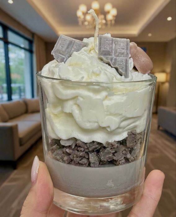 Соеви свещи в чанта, чаша или кутия