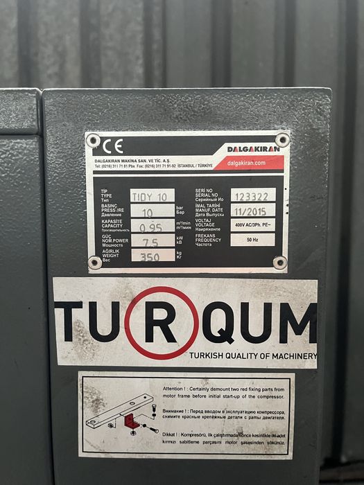 Промишлен компресор TURQUM DALGAKIRAN