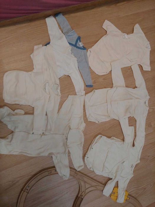 îmbrăcăminte hessnatur. Body/cămașă 50/56 wrap, costum de dormit