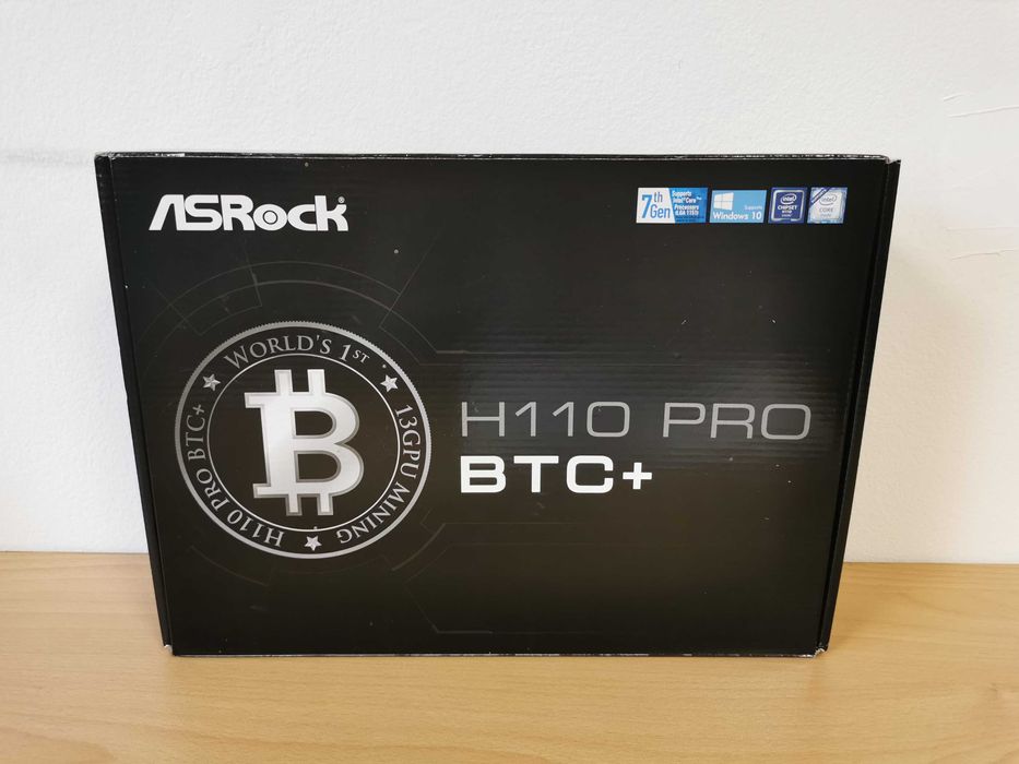 Asrock H110 Pro BTC+ mining дънна платка