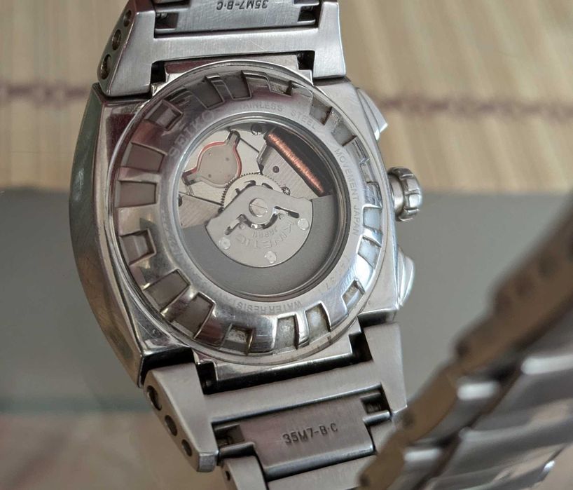 Бартер!Seiko Sportura Kinetic Chronograph (7L22-0AD0)
