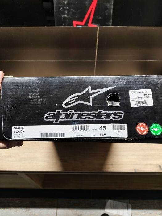 Мото ботуши Alpinestars Smx 6  НОВИ!!