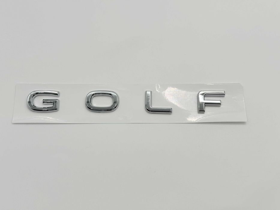 Emblema Compatibila VW GOLF spate nou