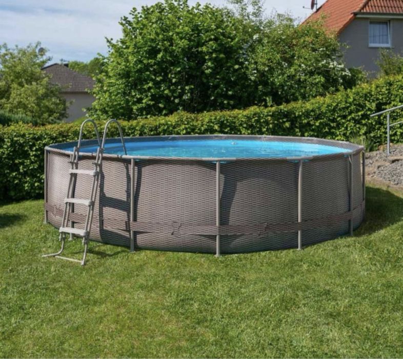 Vând piscină Summer Waves cu cadru metalic, Ø 457 ×107