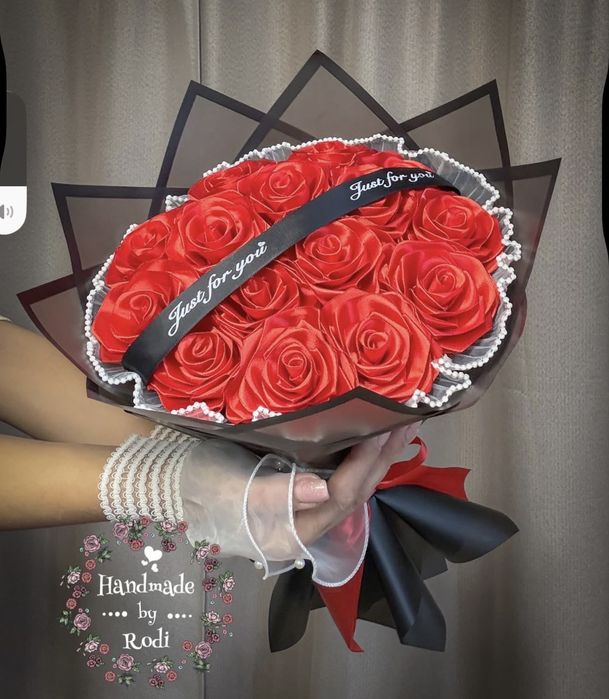 Букет от вечни рози