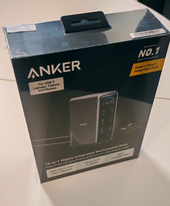 Docking Station Anker Prime 14-in-1, 160W - NOU, SIGILAT