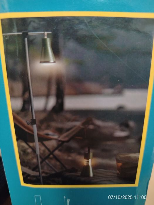 Къмпинг лампа с две светлини