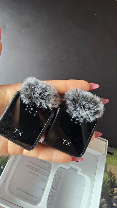 Петличка-микрофон двойная