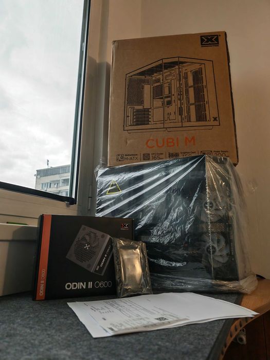 Геймърски компютър Ryzen 5600XT, RX 6700 XT 12GB, 24GB DDR4, 512GB SSD, Windows 11 Pro, Гаранция.