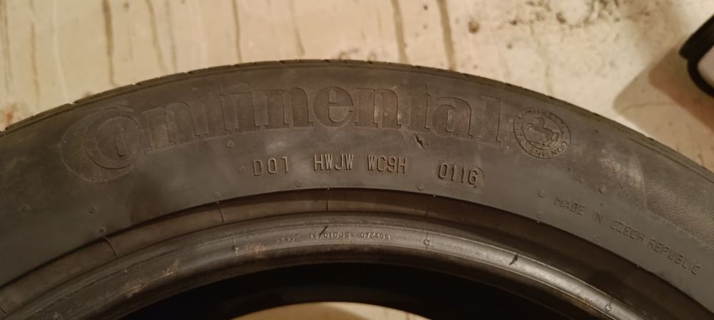 Летни гуми continental 245/50/18