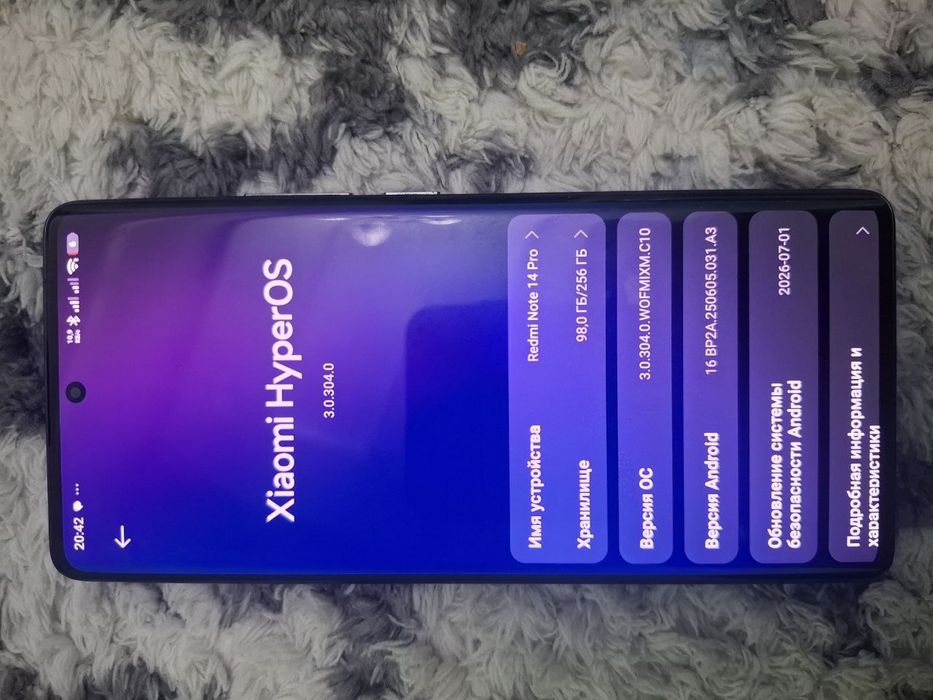Redmi note 14 pro 4g 256/8