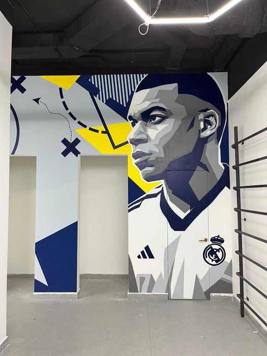 Роспись стен, художник, граффити