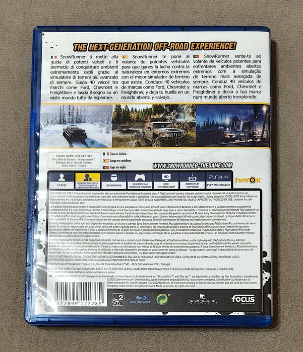 Диски на Sony Playstation 4/5