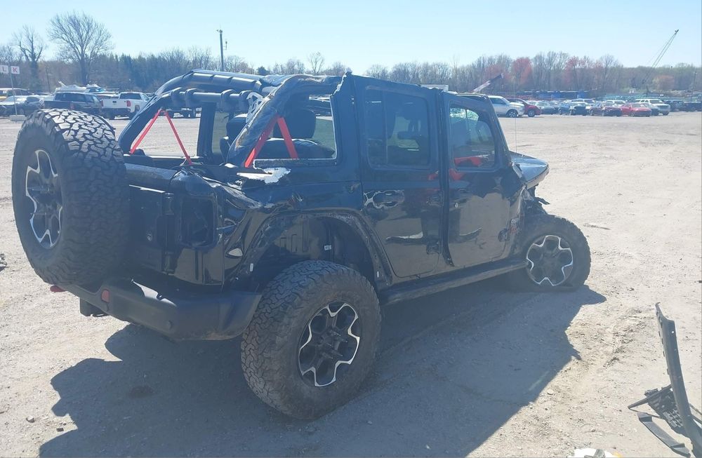 Jeep Wrangler Rubicon JL 2.0T eTorque 2020г на части