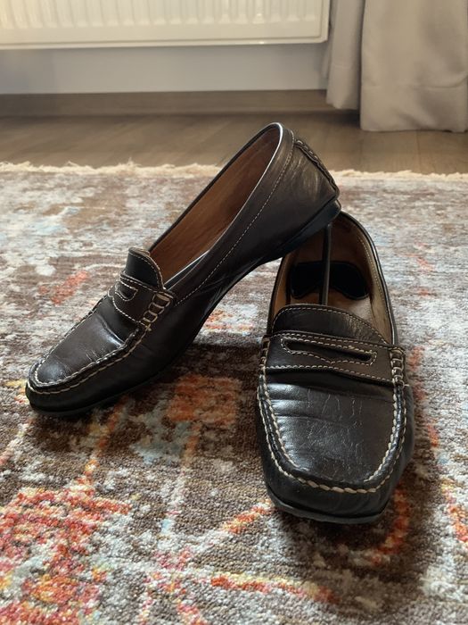 Mocasini piele naturala Flexi