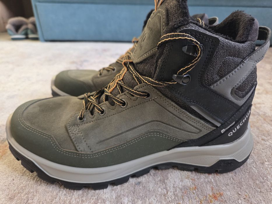 Мъжки водоустойчиви кожени обувки