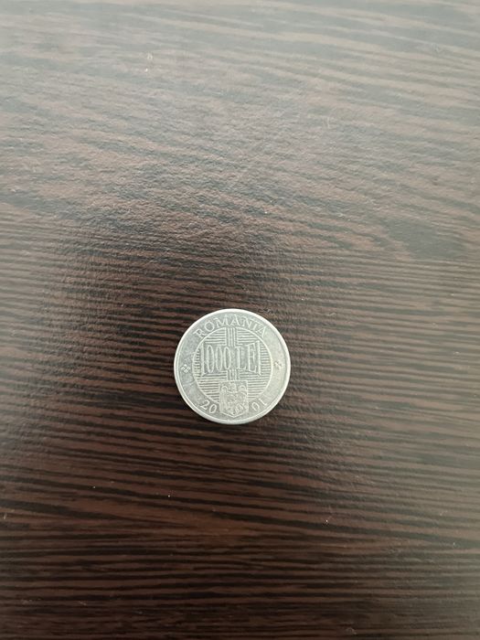 Vand moneda de 1000 de lei cu chipul lui Constantin Brancoveanu 2001