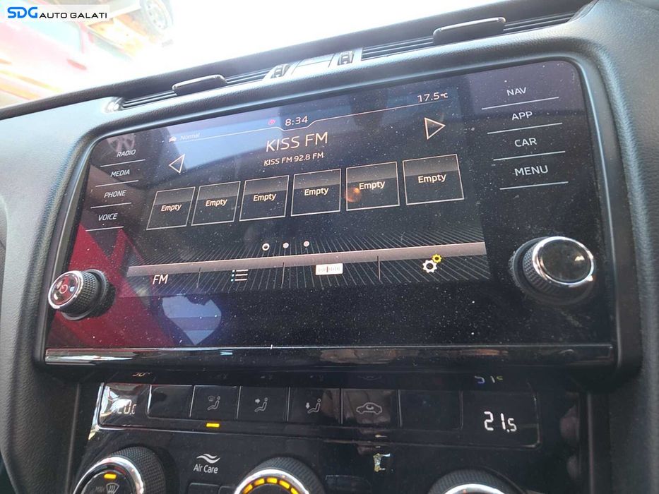 Display Radio Navigatie Touchscreen Amundsen Skoda Octavia 3 Facelift FL 2017 - 2020 Cod 5E0919605M [Q8722]