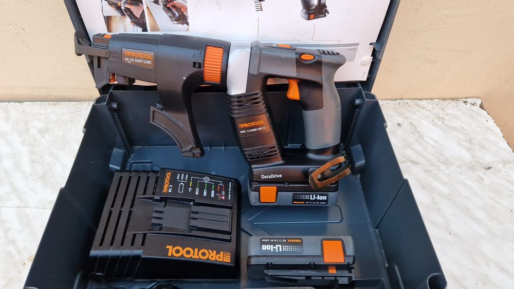 Mașină rigips Protool - Festool DWC 12-4000 DEC LI