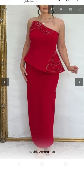 Rochie eleganta Amera Red