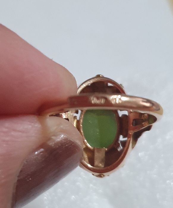 Кольцо    золотое