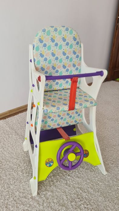 Scaun de luat masa copii 3 în 1