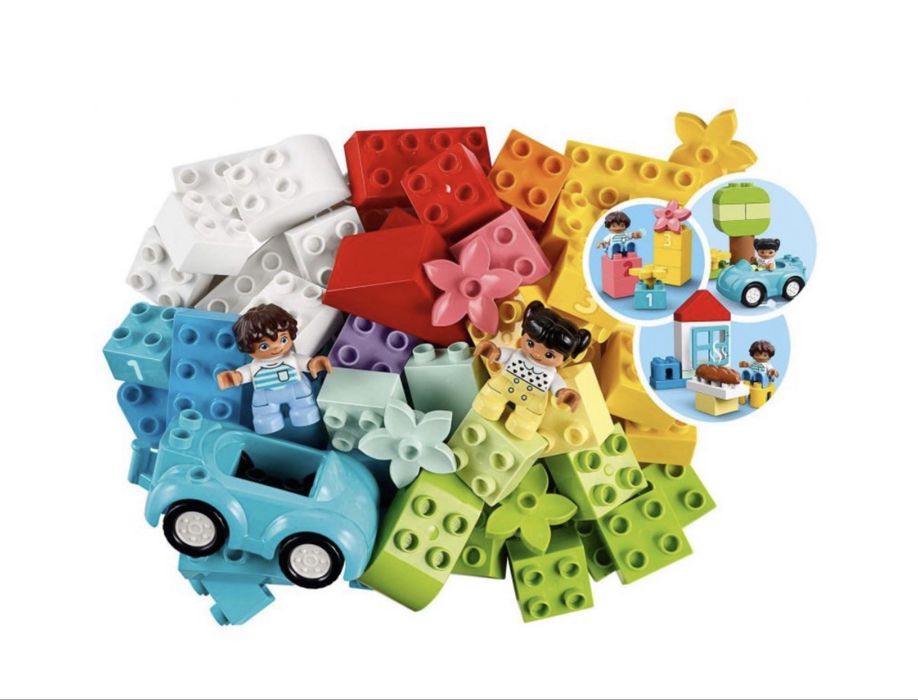 Конструктор LEGO Duplo - Кутия с тухлички (10913)