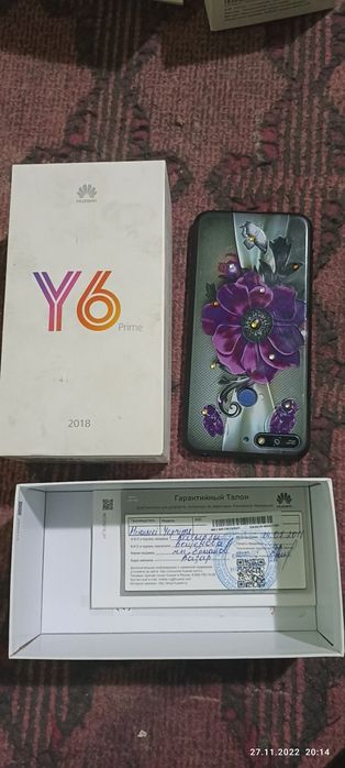 Xuawei Y6 telefoni satiladi baxasi bolatini 500.000 min sum pamiti  16