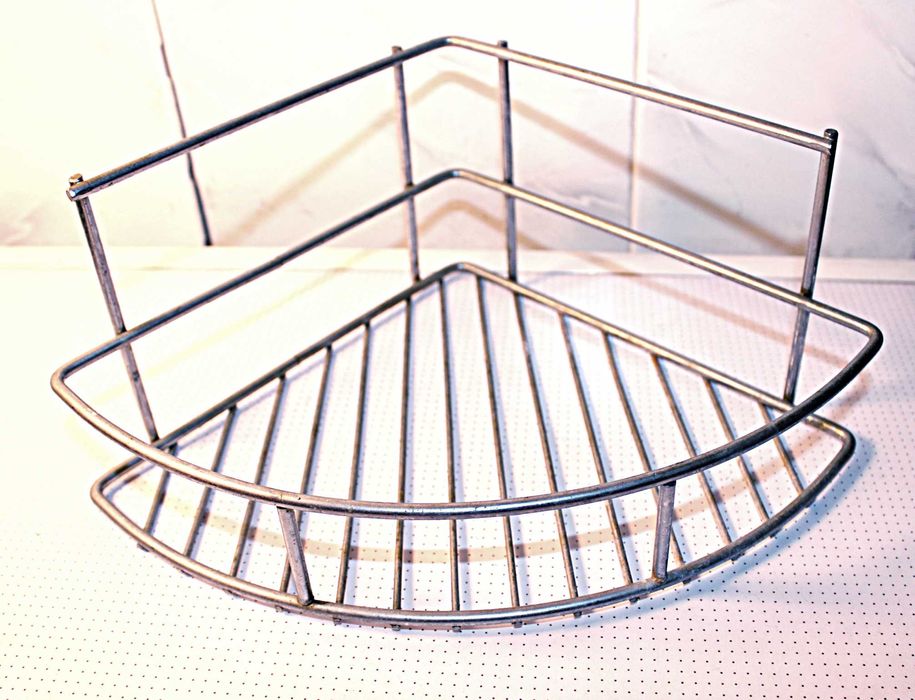 Две полки из нержавейки для ванной