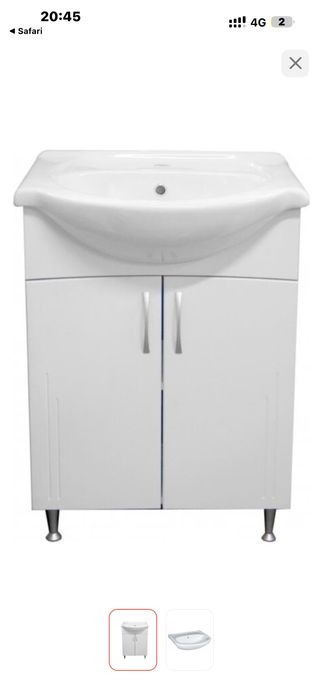 Продам тумбу с раковиной