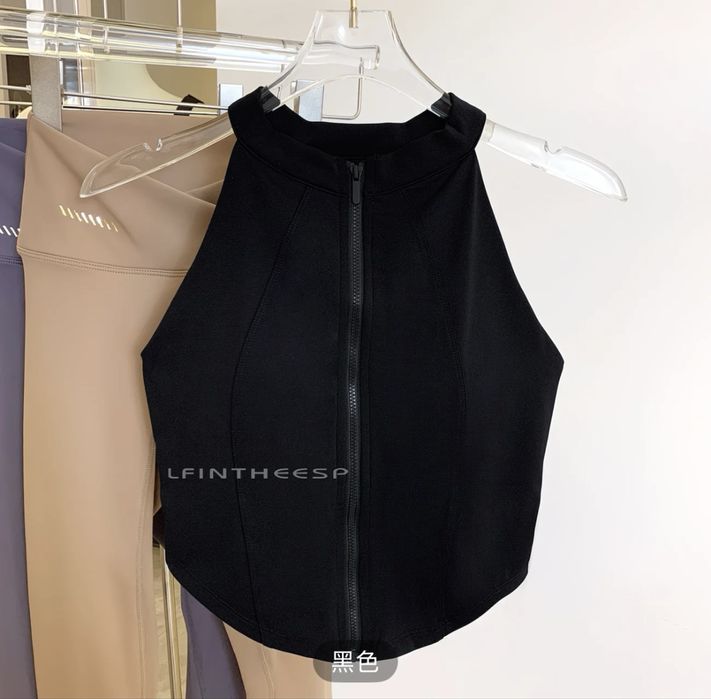 Майка для фитнеса черный