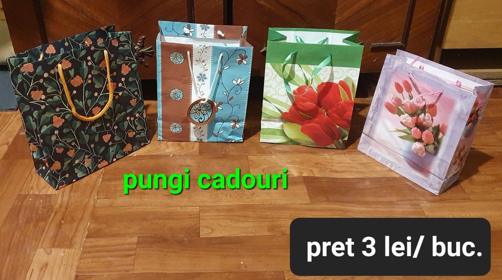 Pungi cadouri diferite