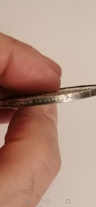 Medalie comemorativă Ag