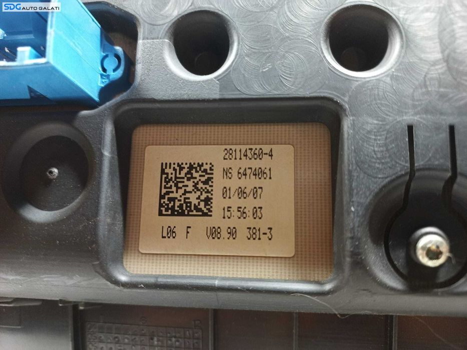 Display Ecran Ceas Ceasuri Afisaj Vitezometru Turometru Bord Citroen C4 2004 - 2008 Cod P96631954ZD 216742437 28114360 [X3439]