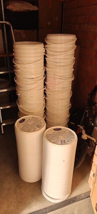 Тамақ өнімін сақтауға арналған пластик шелек