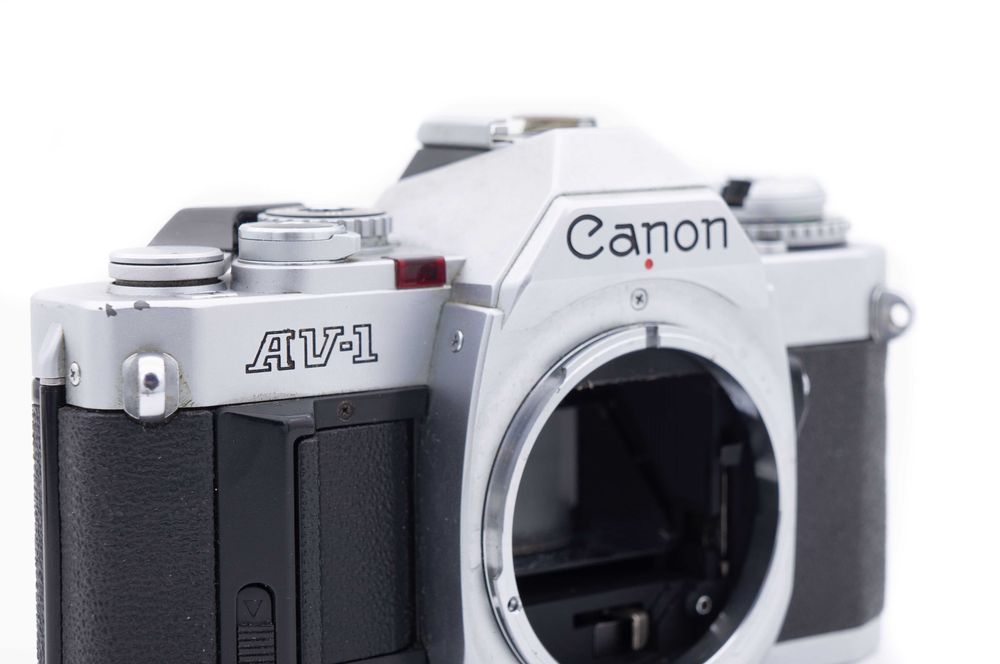 Aparat foto film Canon AV-1 montura FD