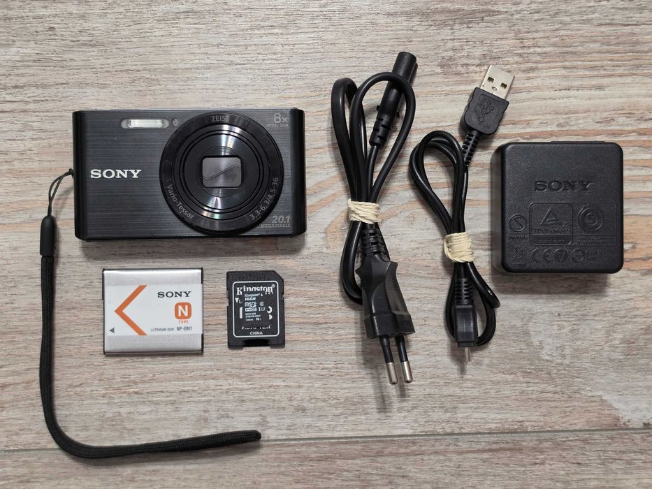 Aparat foto digital compact Y2K Sony W830 20.1MP 8 xZoom