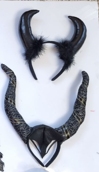 Рога Малифисенты. Ободки с рожками