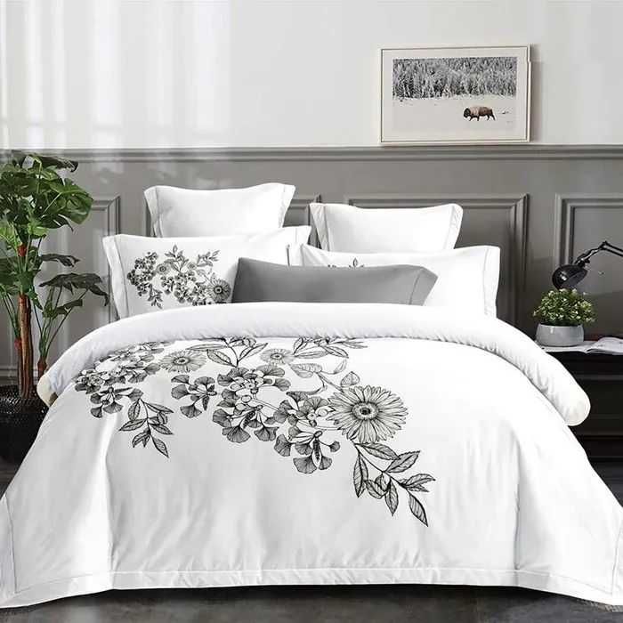 Premium серия, долен чаршаф с ластик, 100% памук 1 бр. х плик за завивка 200 x 230 cm 1 бр. х долен чаршаф с ластик 180 x 200 cm + 25 cm + калъфки