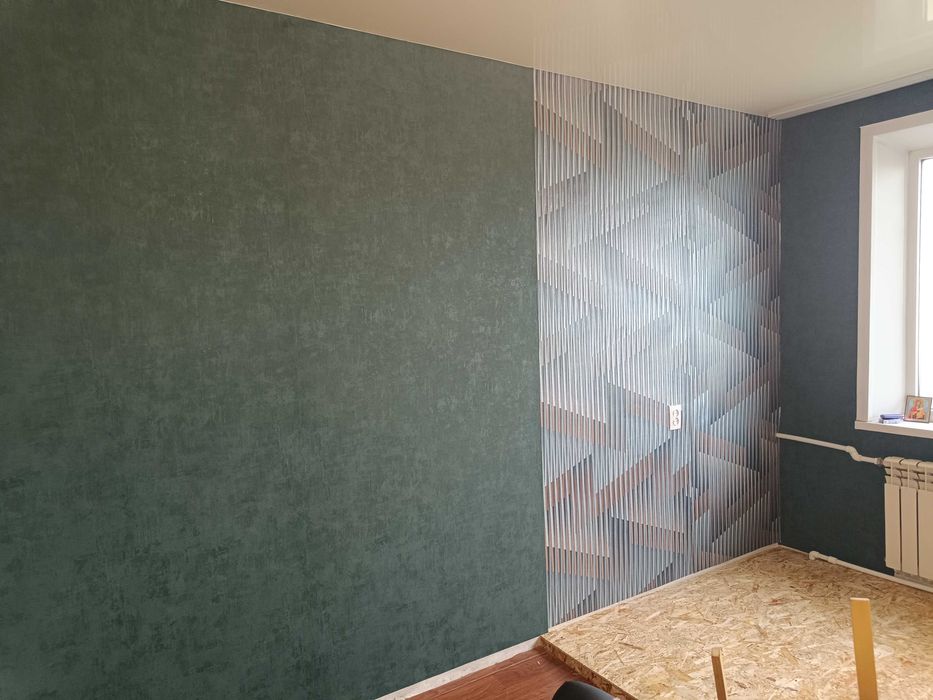 Поклейка обоев  не дорого