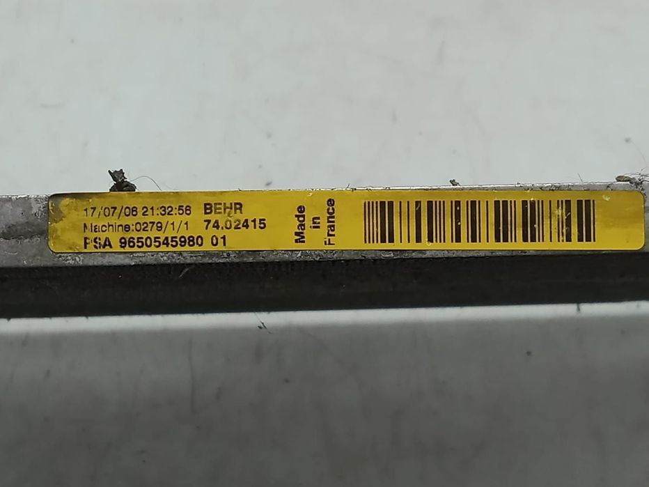 Radiator clima ac 1.6 benzina 9650545980 01 Citroen C4 1  [din 2004 pana  2008]