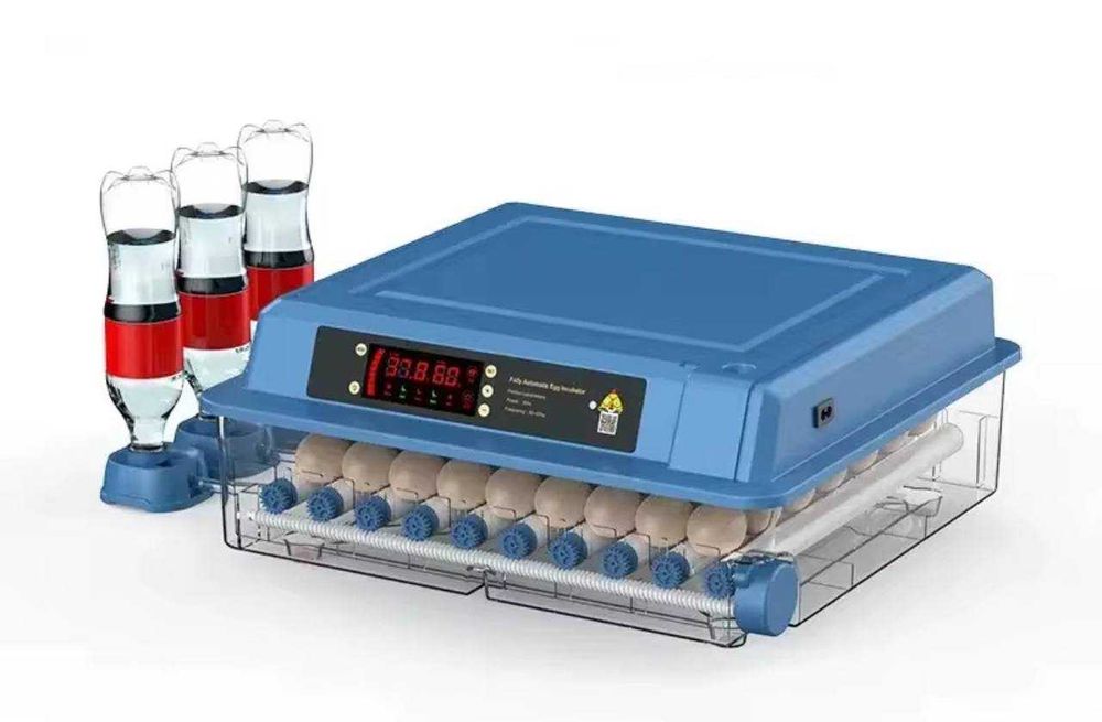 Инкубатор для яиц на 9/12/24/36/64/100/128/200, работает от 12В и 220В