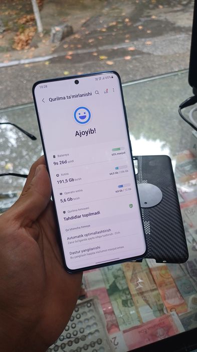 Samsung S20 plus 5g 12/256 230$