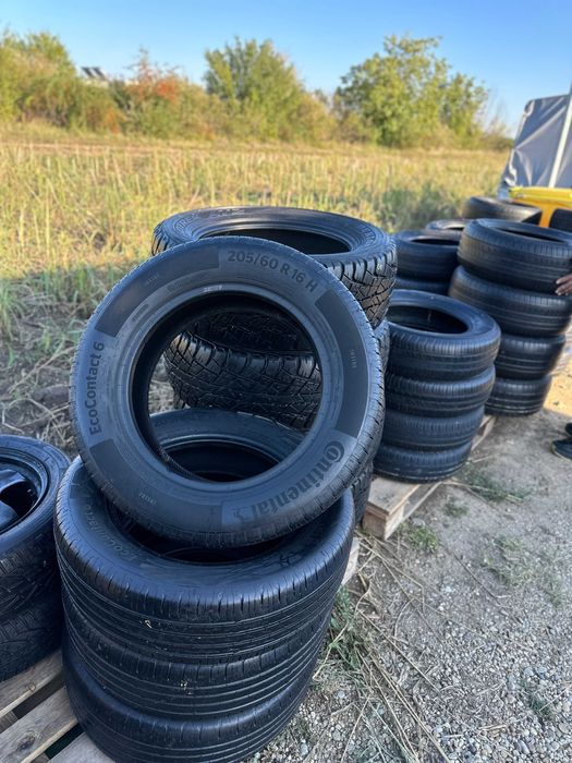 Cauciucuri  205/60/16 H CONTINENTAL 4 BUC FOARTE BUNE anvelope S-H