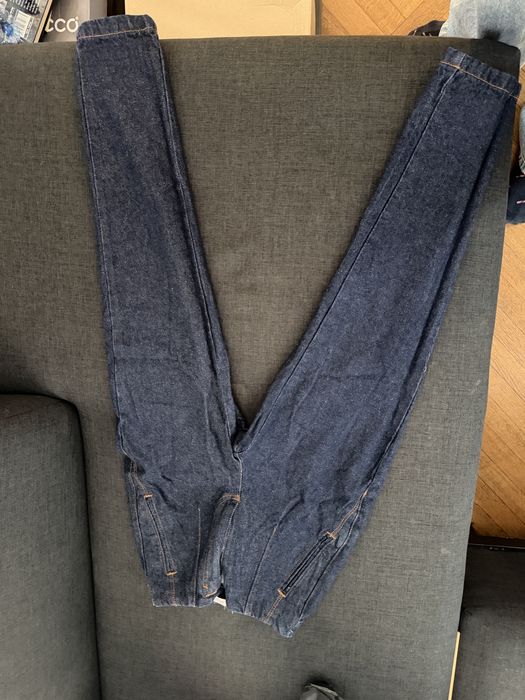 Тъмносини дънки Zara