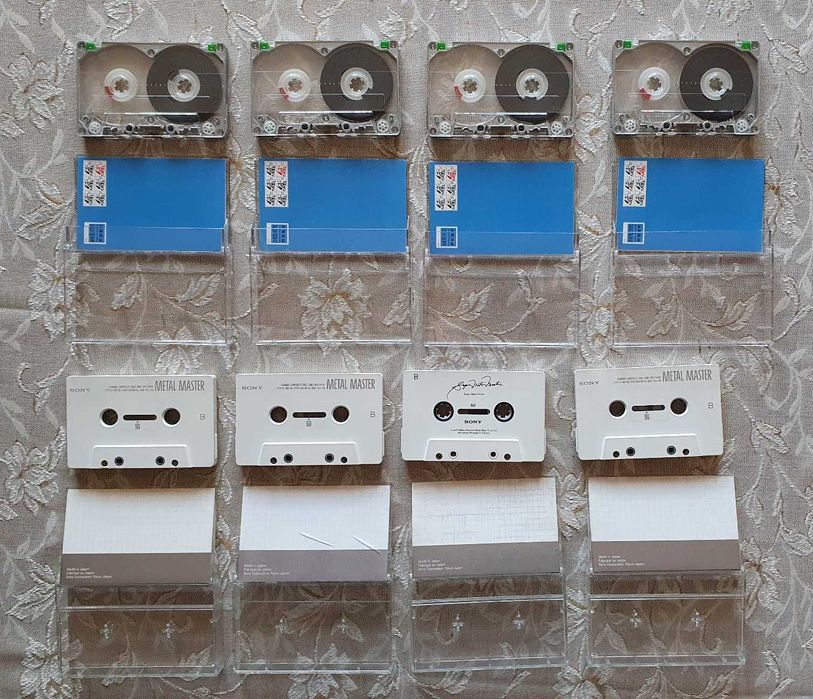 Аудио касети Sony Metal Master, TDK MA-R