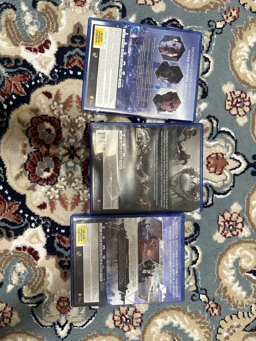 Диски от ps4 почти новые