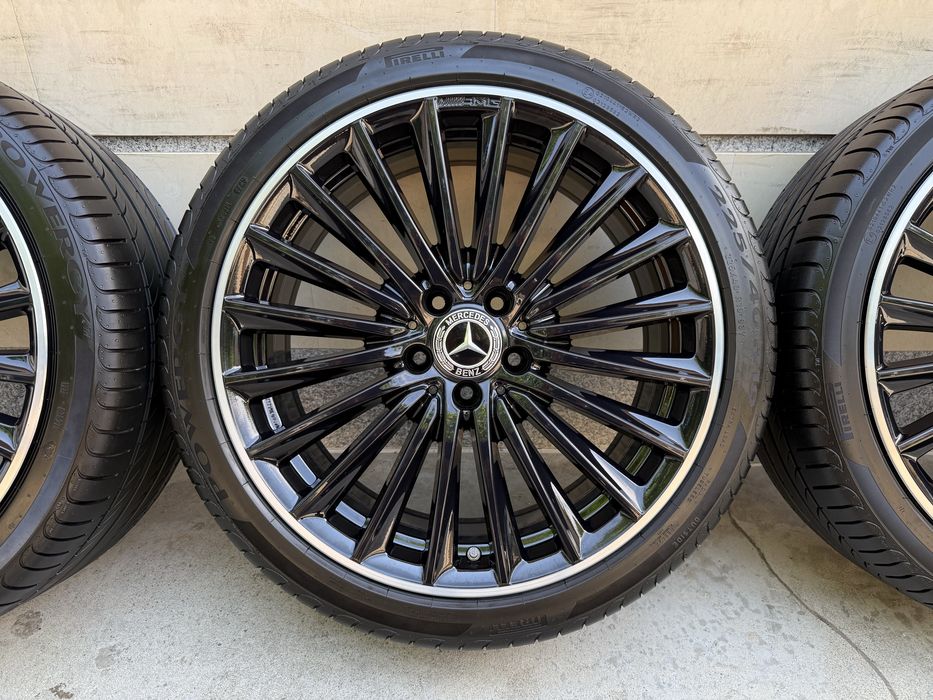 Оригинални джанти МЕРЦЕДЕС MERCEDES AMG W206 S206 C класа Ц В205 комби С206 AMG line 19 цола спорт пакет 5X112 CLA CLC CLE 63 АМГ 53 AMG OEM джанти oz