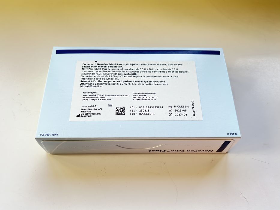 нова инсулинова писалка NovoPen Echo Plus на Novo Nordisk