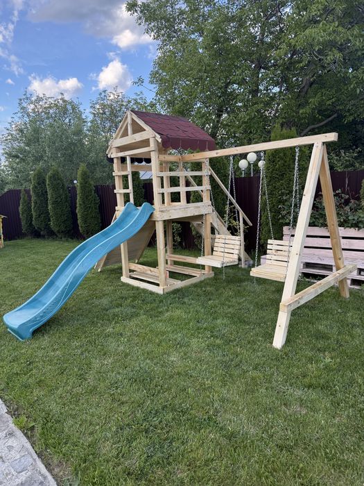 Mobilier pentru gradina din lemn tratat